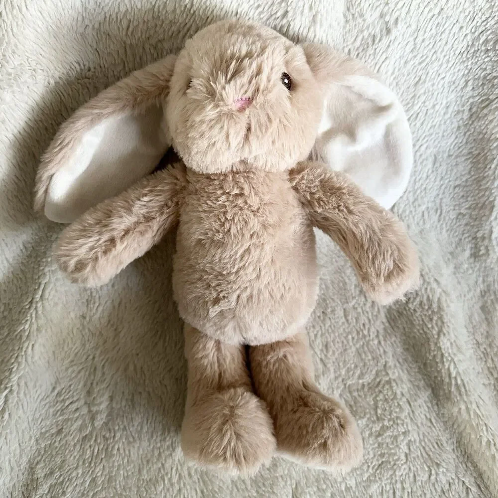 Cuddles &  Friends Bunny Rabbit Plush Tan Beige 12